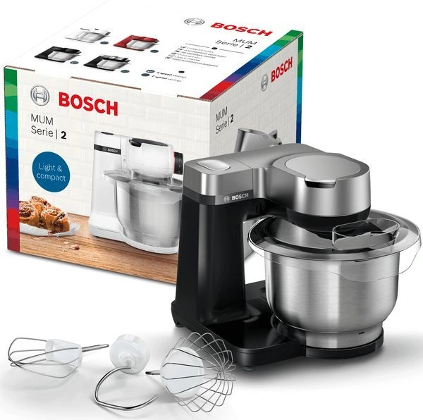 Кухонная машина Bosch MUMS2VM00 планетар.вращ. 900Вт черный — миниатюра 3