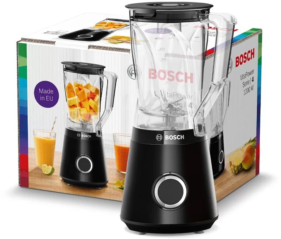 Блендер стационарный Bosch VitaPower Serie 4 MMB6141B 1200Вт черный — миниатюра 5