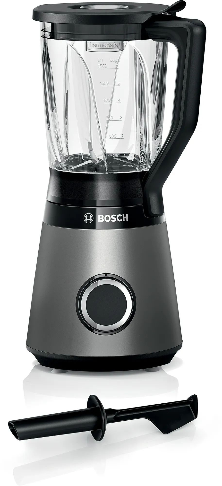 Блендер стационарный Bosch VitaPower Serie 4 MMB6172S 1200Вт серебристый — миниатюра 2