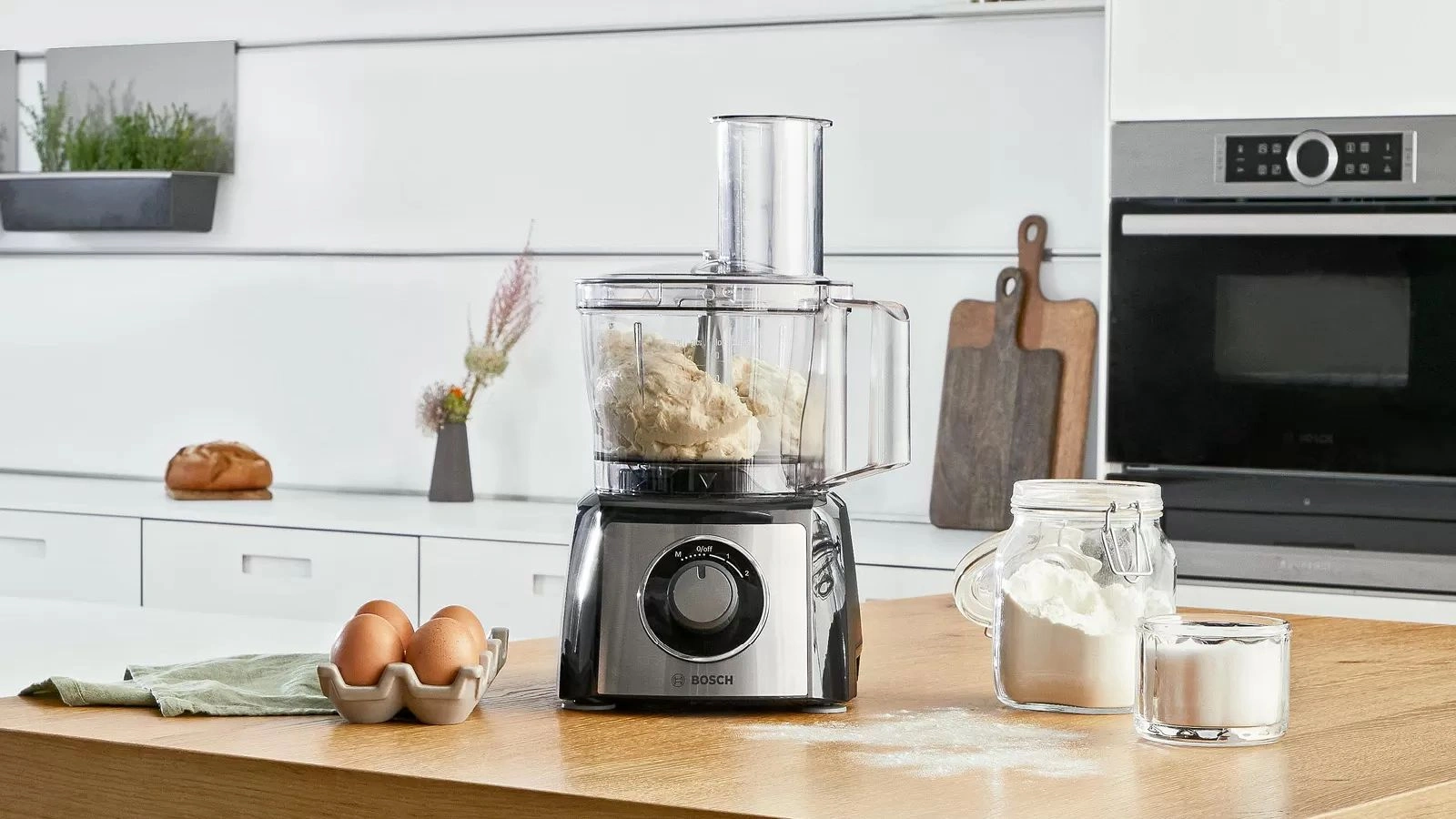 Кухонный комбайн Bosch MCM3501M 800Вт черный/нержавеющая сталь — миниатюра 11
