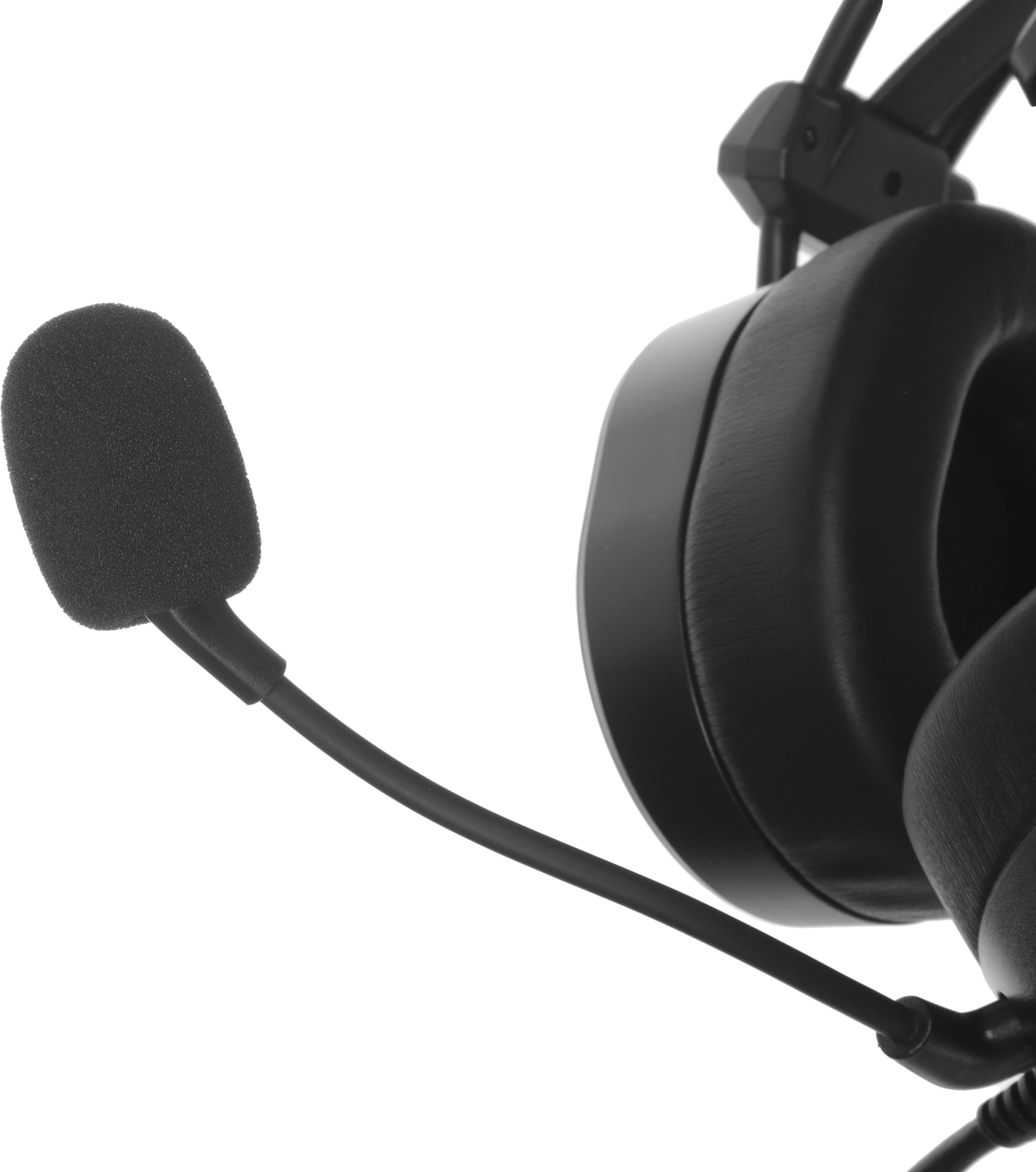 Наушники с микрофоном A4Tech Bloody MC750 черный 2.3м мониторные USB оголовье (MC750 BLACK) — миниатюра 6