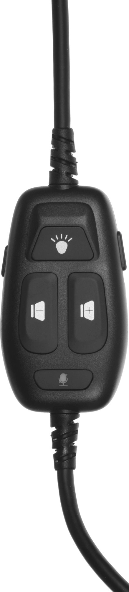 Наушники с микрофоном A4Tech Bloody MC750 черный 2.3м мониторные USB оголовье (MC750 BLACK) — миниатюра 10