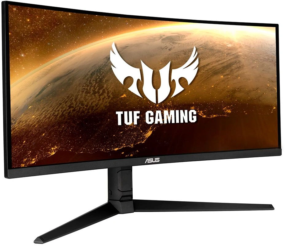 Монитор Asus 34" TUF Gaming VG34VQL1B темно-серый VA LED 1ms 21:9 HDMI M/M матовая HAS Piv 550cd 178гр/178гр 3440x1440 165Hz DP 2K USB 9.01кг — миниатюра 5