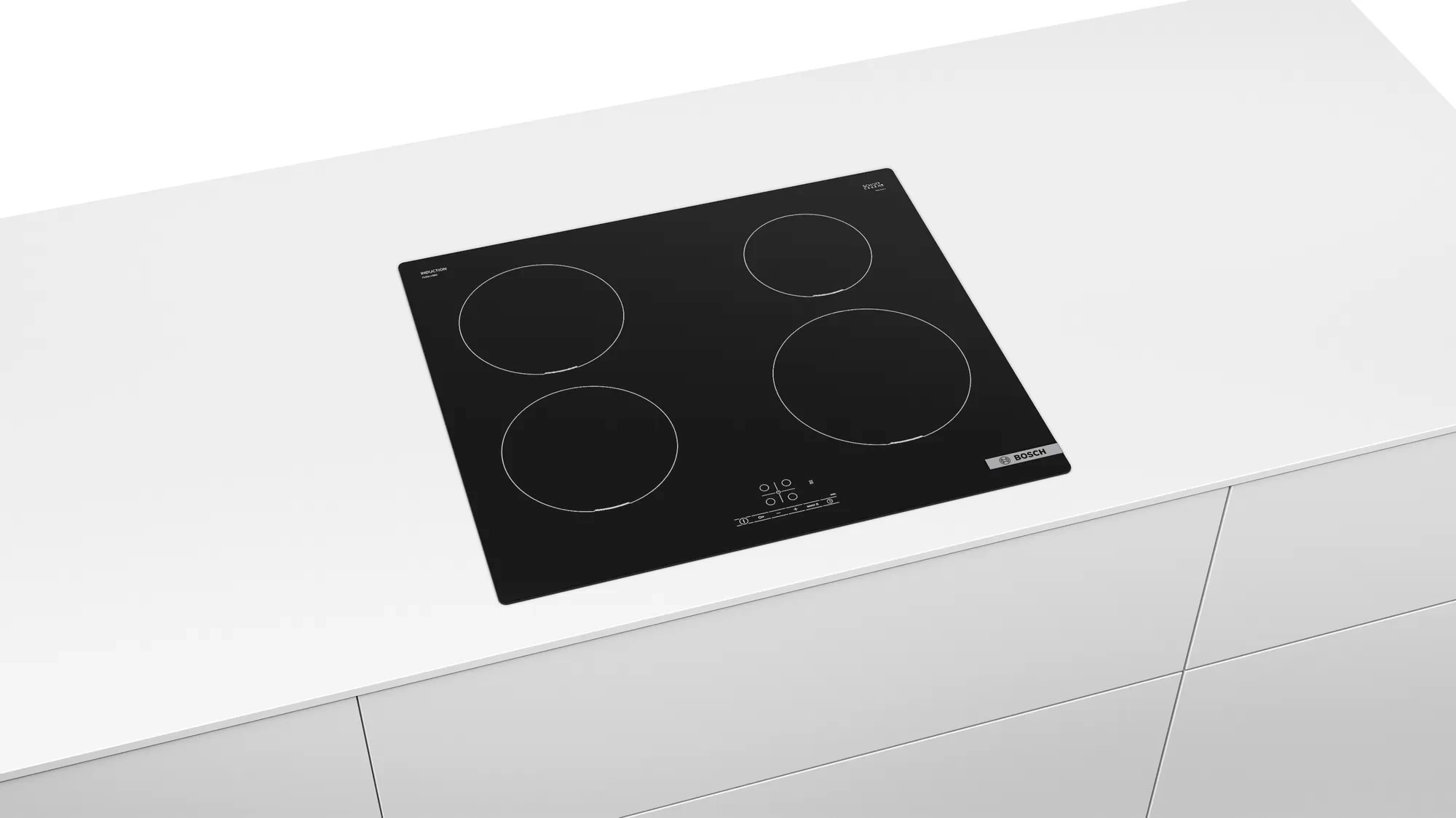 Индукционная варочная поверхность Bosch Serie 4 PUE611BB5E черный — фото 1