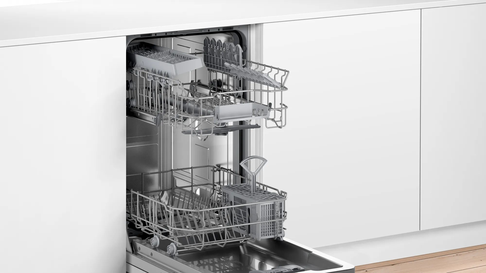 Посудомоечная машина встраив. Bosch SPV2IKX10E 2400Вт узкая инвертор — миниатюра 2