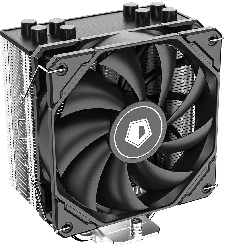 Устройство охлаждения(кулер) ID-Cooling SE-224-XTS Soc-AM5/AM4/1200/1700/1851 серебристый/черный 4-pin 16-29dB Al+Cu 220W 650gr Bulk (SE-224-XTS BULK) — фото 1