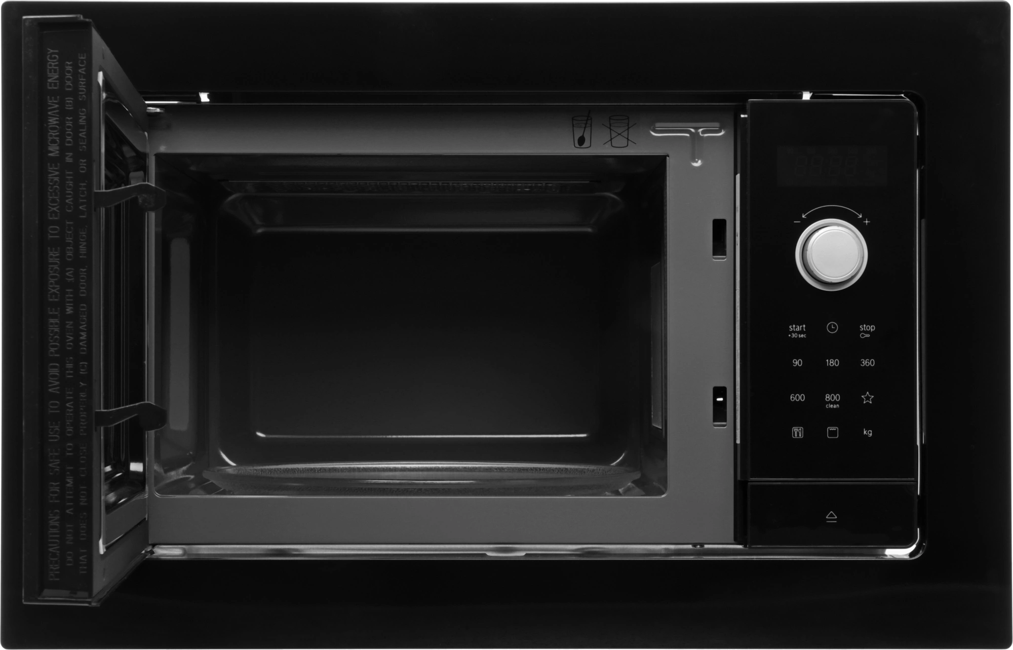 Микроволновая печь Bosch BEL653MB3 25л. 800Вт черный (встраиваемая) — миниатюра 5