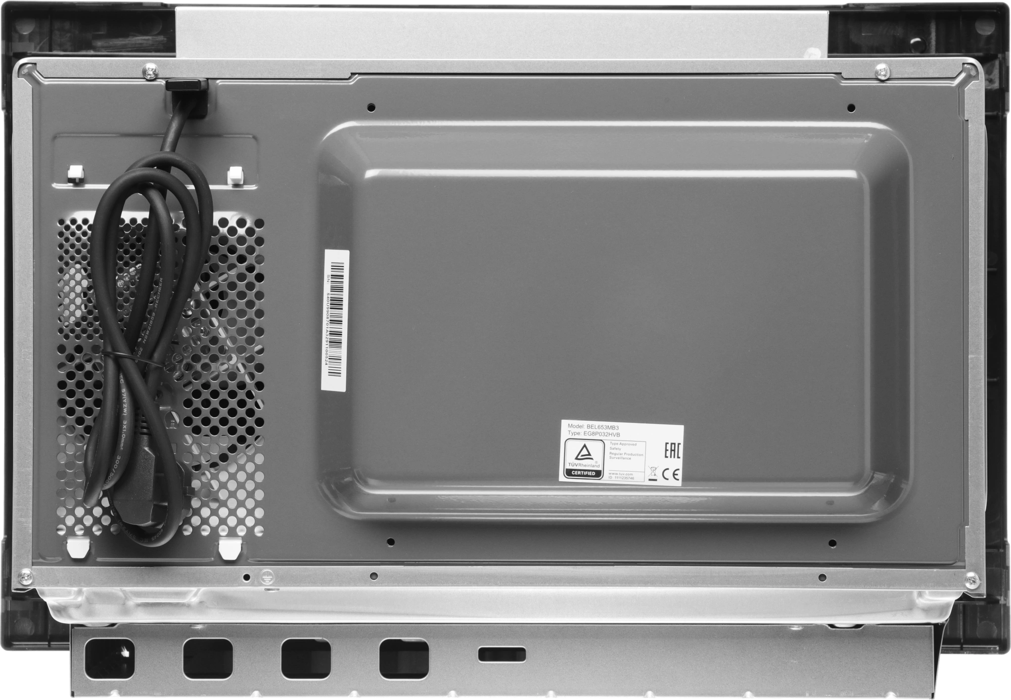 Микроволновая печь Bosch BEL653MB3 25л. 800Вт черный (встраиваемая) — миниатюра 10