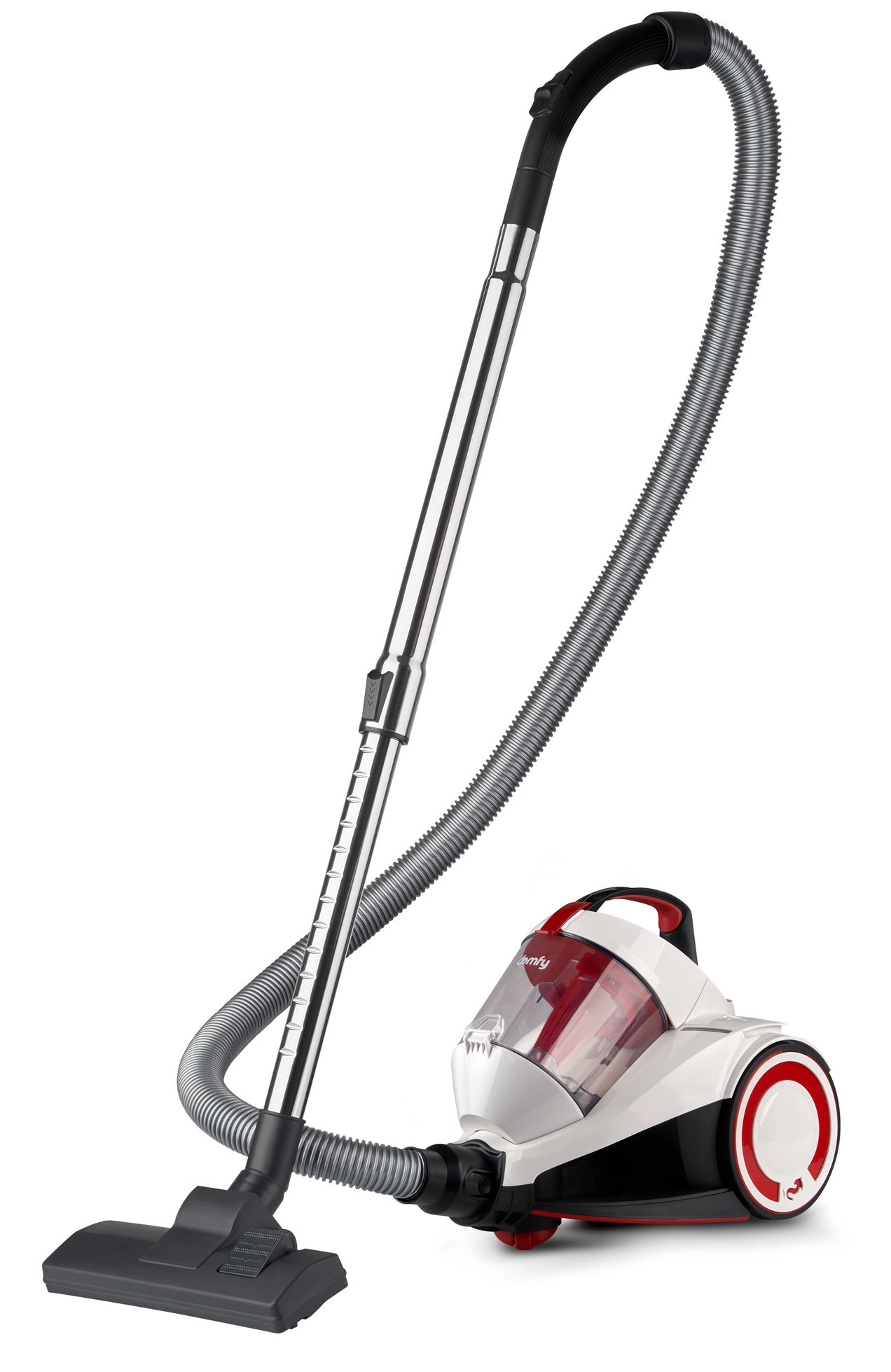 Пылесос Domfy DSC-VC505 2000Вт белый/красный — фото 1