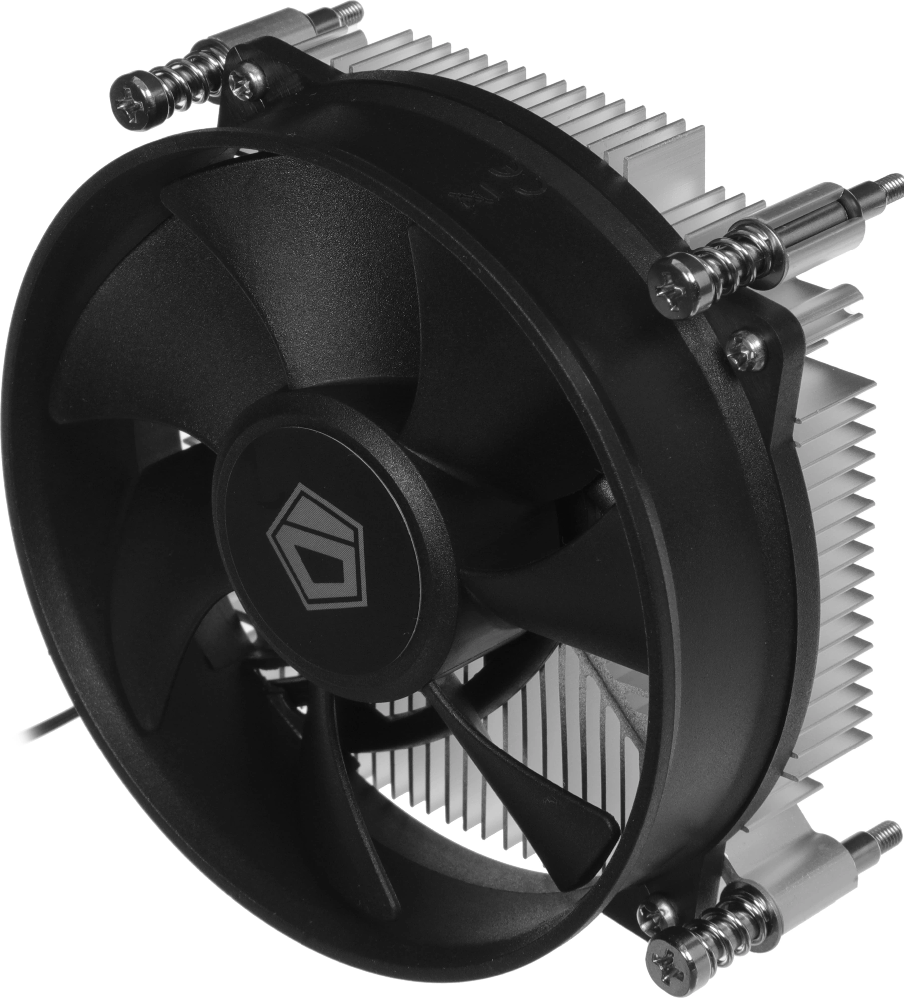 Устройство охлаждения(кулер) ID-Cooling DK-17 PWM Soc-1700/1851 черный 4-pin 14-26dB Al 65W 265gr Ret — миниатюра 2