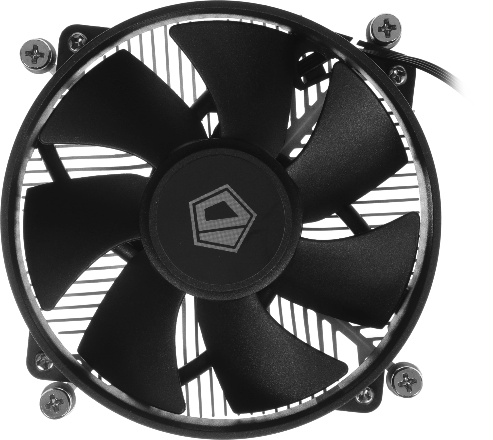 Устройство охлаждения(кулер) ID-Cooling DK-17 PWM Soc-1700/1851 черный 4-pin 14-26dB Al 65W 265gr Ret — фото 1