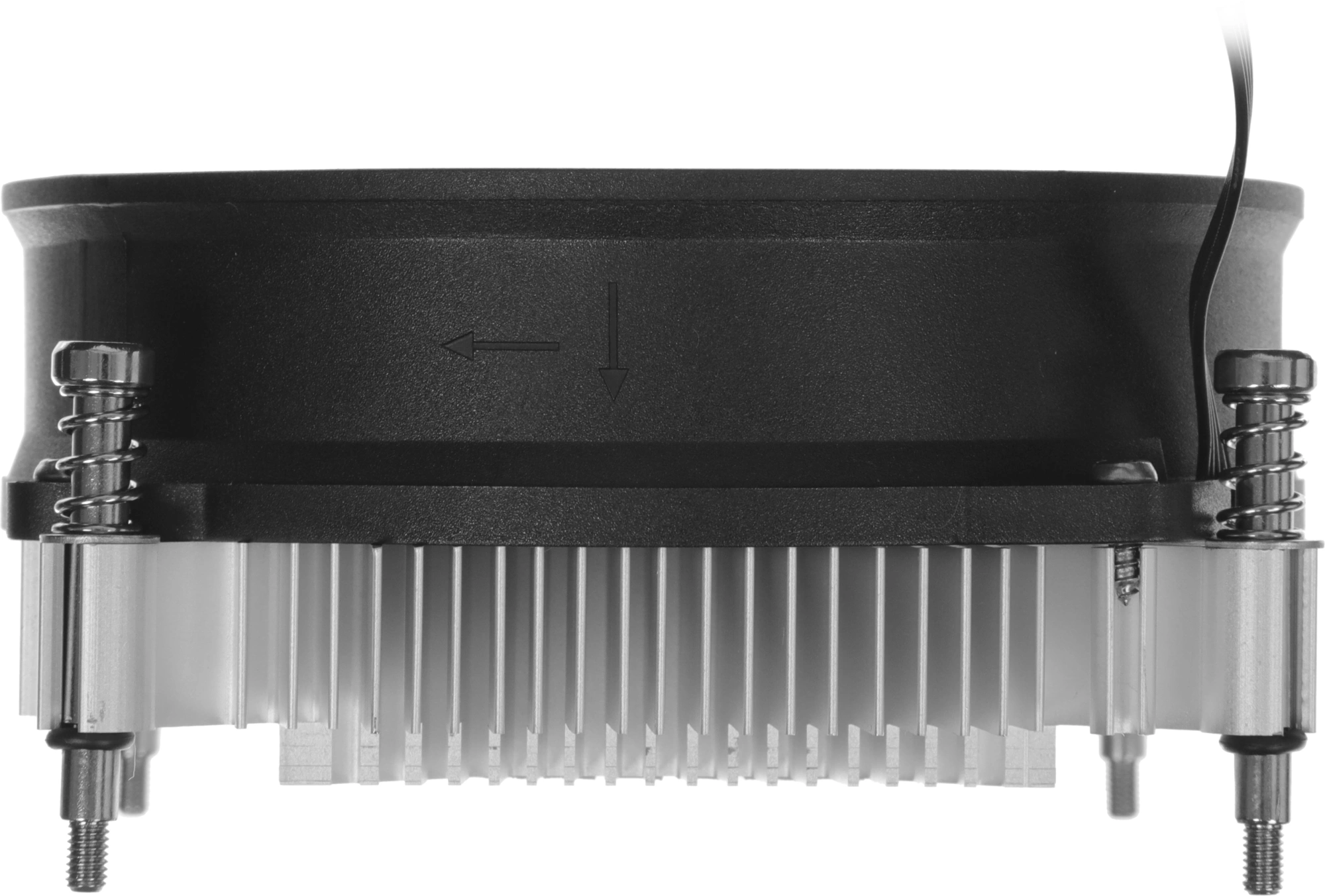 Устройство охлаждения(кулер) ID-Cooling DK-17 PWM Soc-1700/1851 черный 4-pin 14-26dB Al 65W 265gr Ret — миниатюра 3