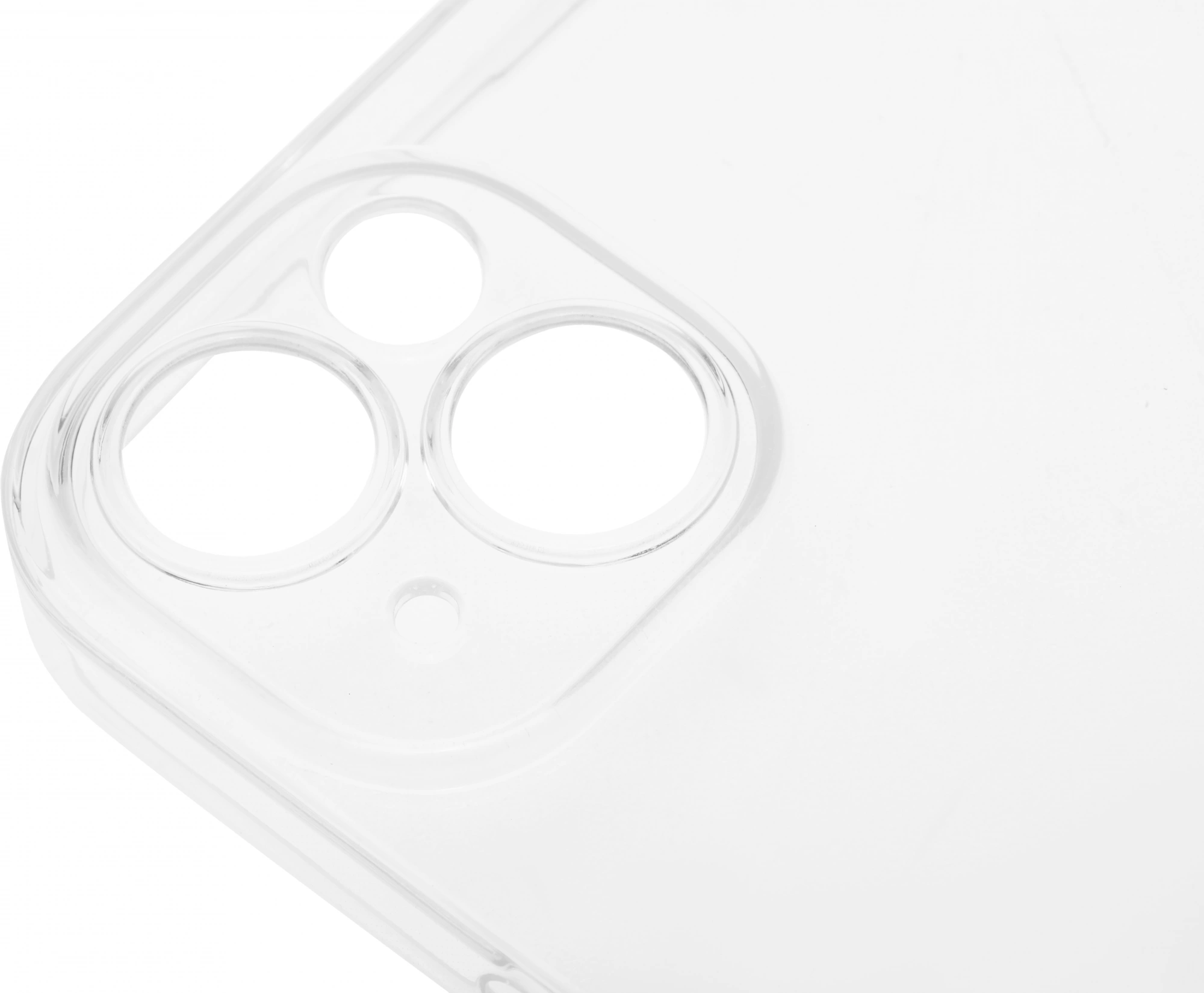 Чехол (клип-кейс) BoraSCO для Apple iPhone 14 Plus прозрачный (70799) — миниатюра 4