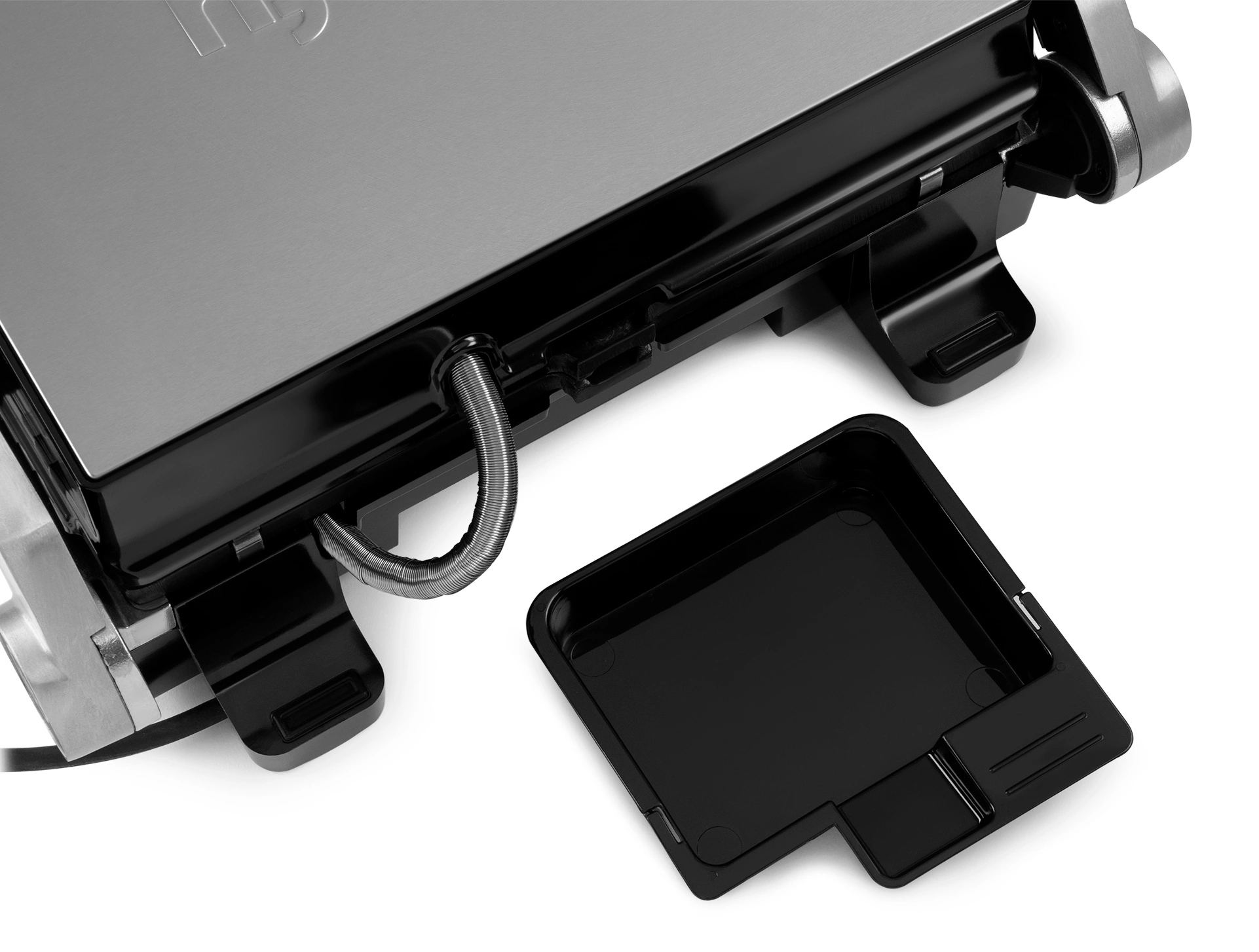 Электрогриль Domfy Metal DSM-EG502 2200Вт черный/серебристый — миниатюра 8