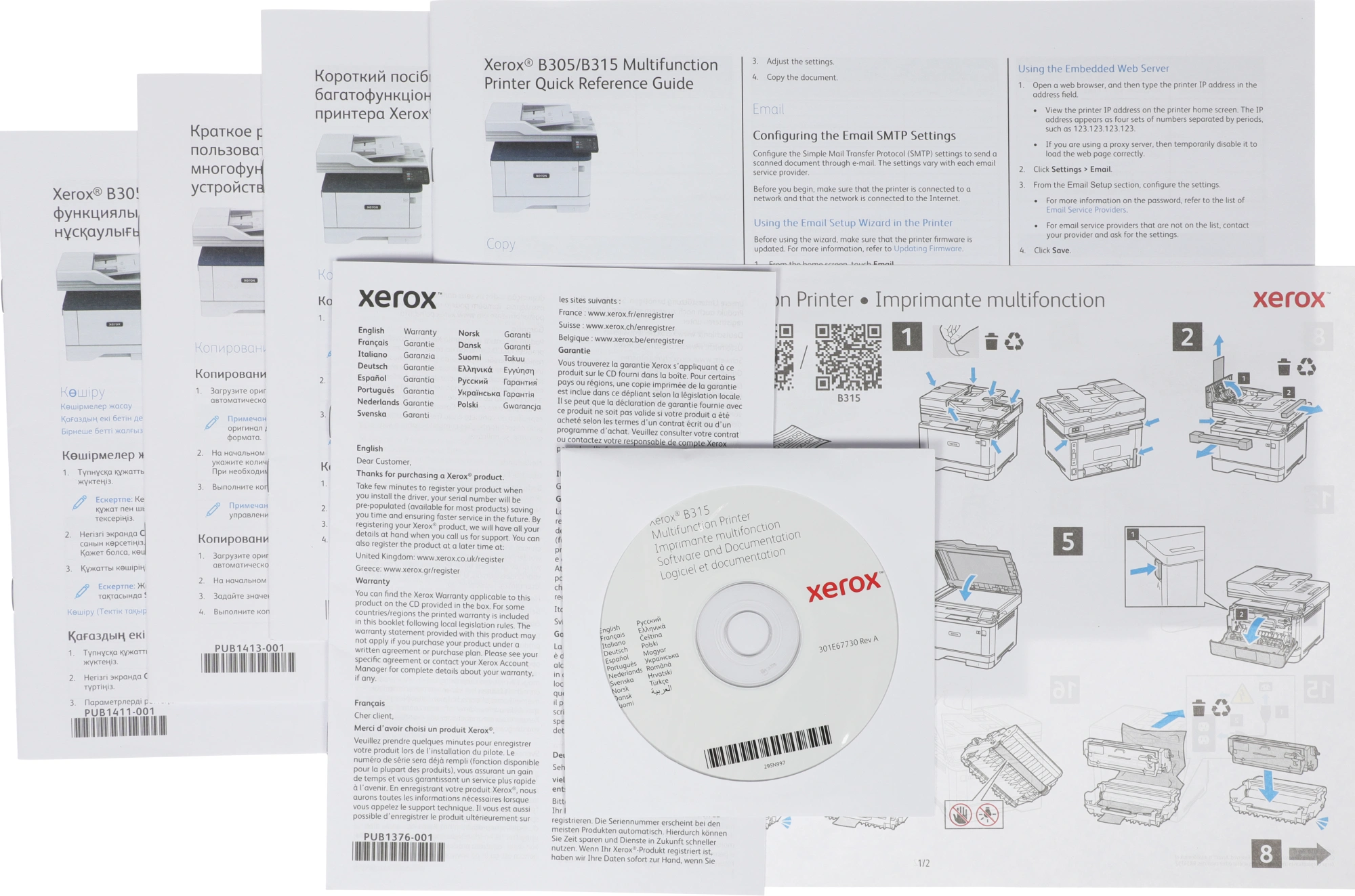 МФУ лазерный Xerox WorkCentre B315V_DNI A4 Duplex Net WiFi белый — миниатюра 28