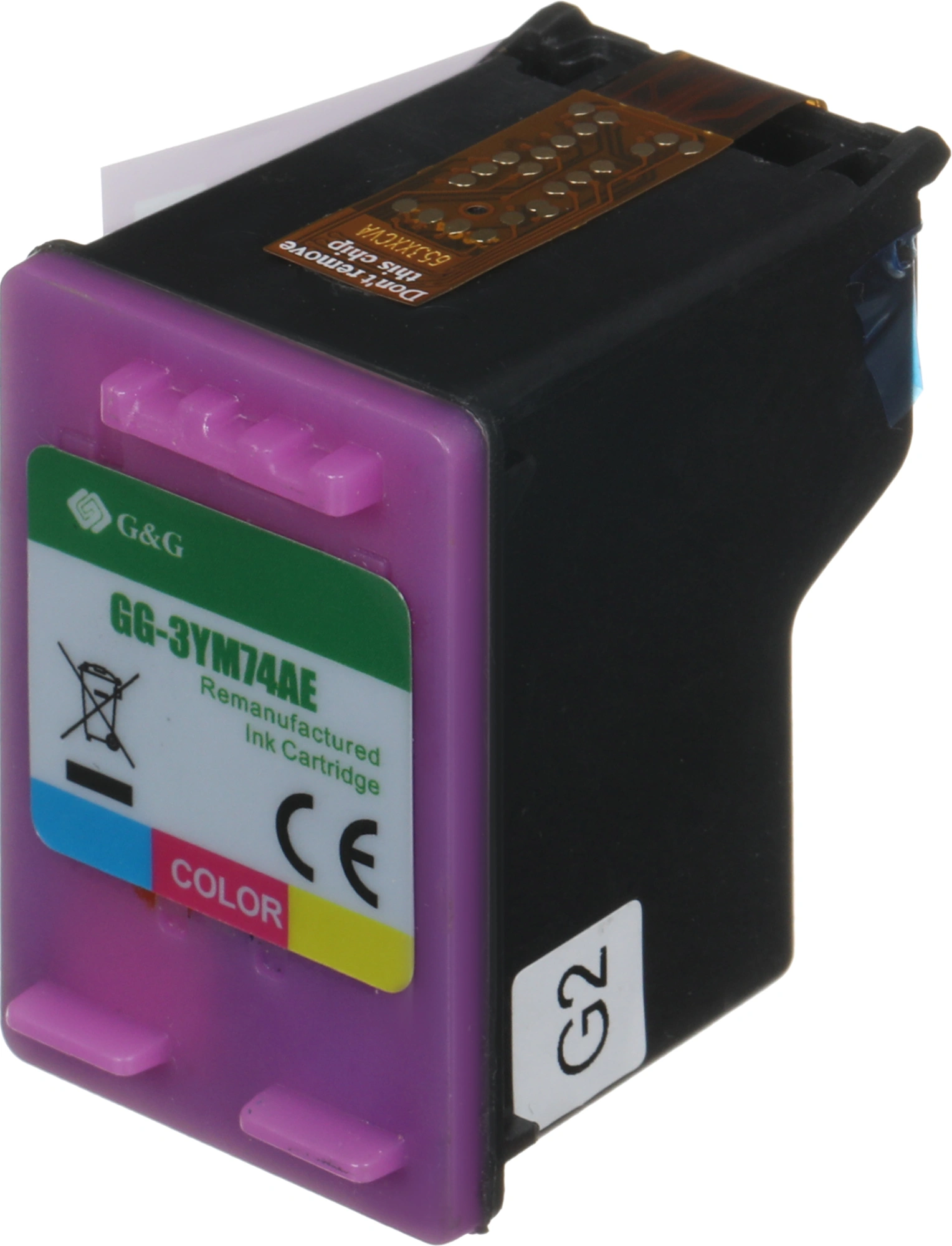 Картридж струйный G&G GG-3YM74AE 653 многоцветный (18мл) для HP DeskJet Plus Ink Advantage 6075/6475 — миниатюра 7