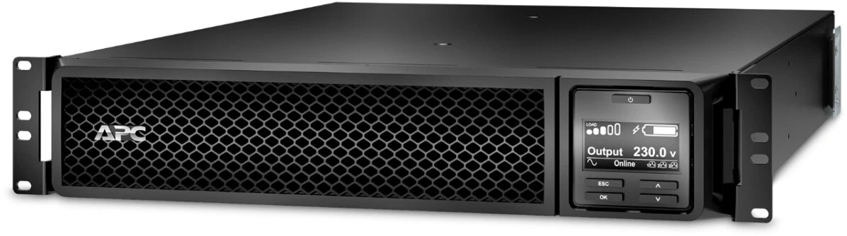 Источник бесперебойного питания APC Smart-UPS SRT2200RMXLI 1980Вт 2200ВА черный — фото 1