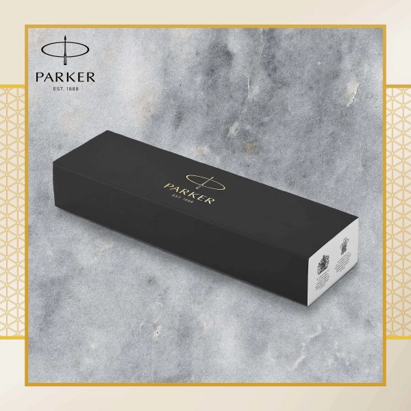 Ручка перьев. Parker IM Premium F323 (1931684) Grey GT F сталь нержавеющая подар.кор. — миниатюра 6
