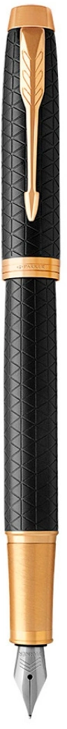 Ручка перьев. Parker IM Premium F323 (1931646) Black GT F сталь нержавеющая подар.кор. — миниатюра 7