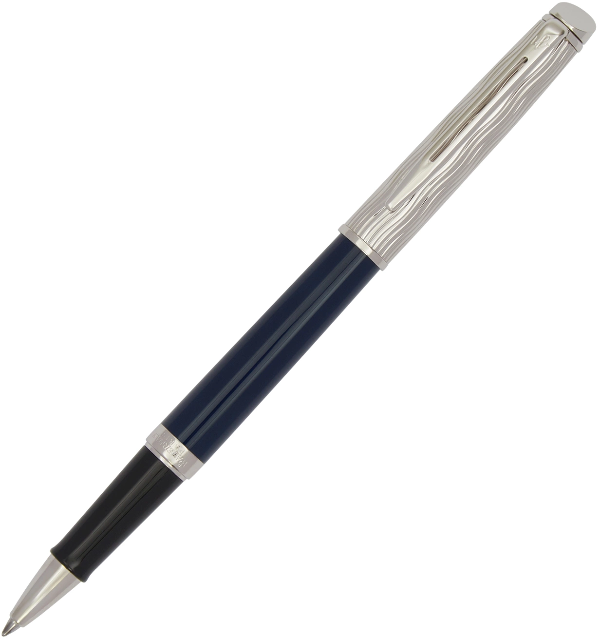 Ручка роллер Waterman Hemisphere L`Essence du Bleu (2166469) LaqBlue CT F черн. черн. подар.кор. — миниатюра 5