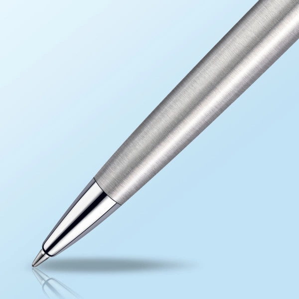 Ручка шариков. Waterman Hemisphere (S0920470) Steel CT M син. черн. подар.кор. — миниатюра 4
