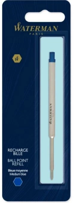 Стержень шариковый Waterman Standard Maxima (S0944490) M 1мм синие чернила блистер — миниатюра 4