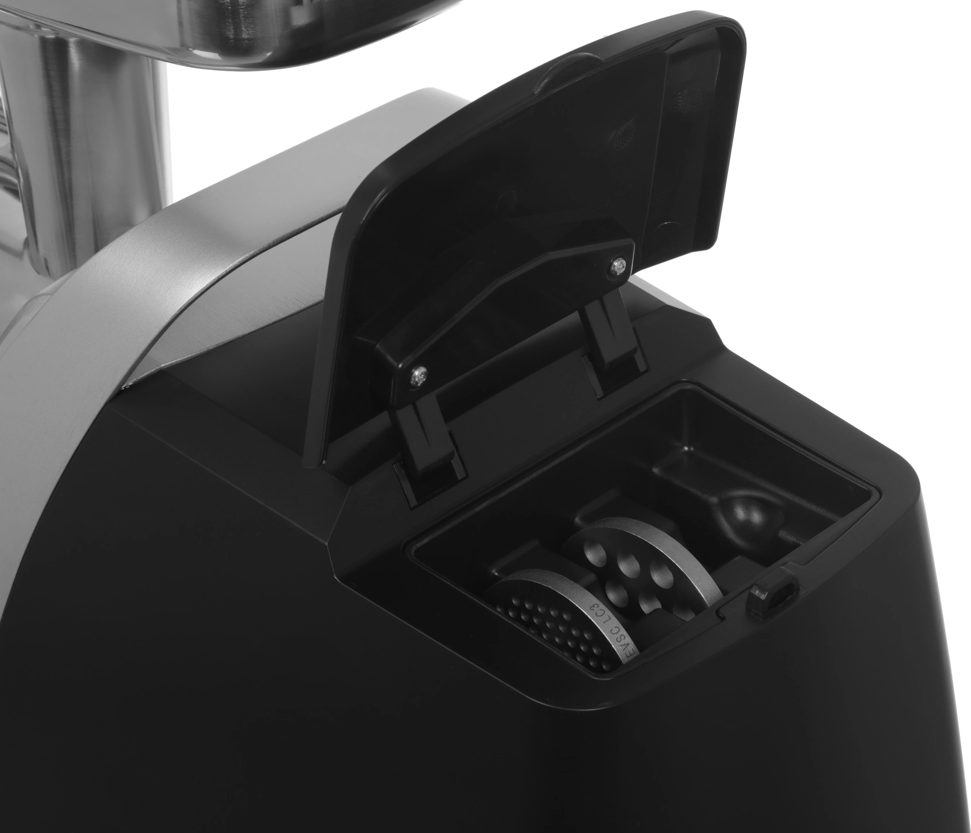 Мясорубка Bosch MFW68640 2200Вт серебристый/черный — миниатюра 15