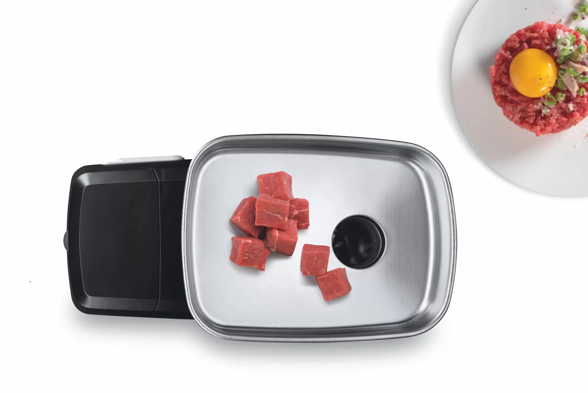 Мясорубка Bosch MFW68640 2200Вт серебристый/черный — миниатюра 4