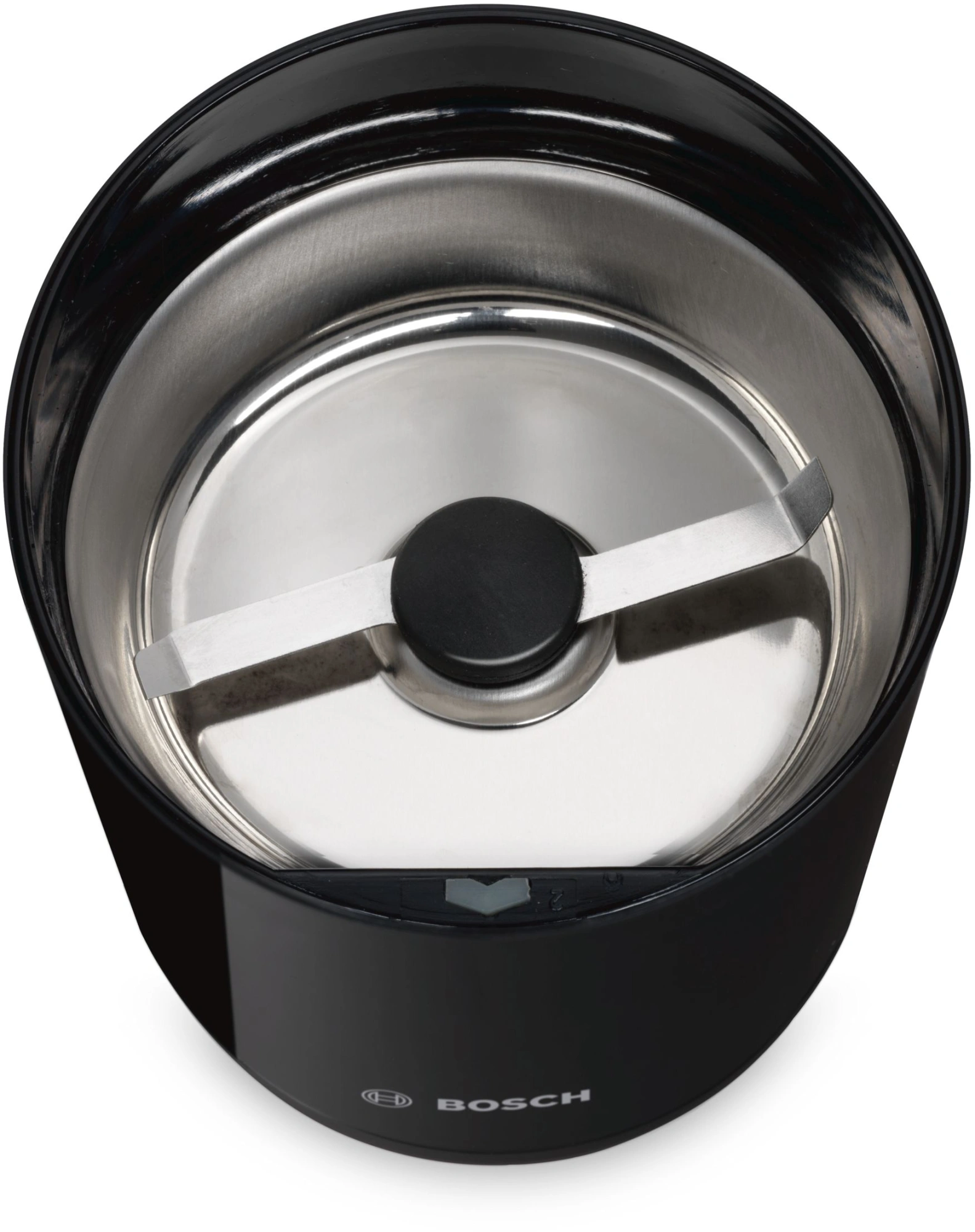 Кофемолка Bosch TSM6A013B 180Вт сист.помол.:ротац.нож вместим.:75гр черный — миниатюра 4