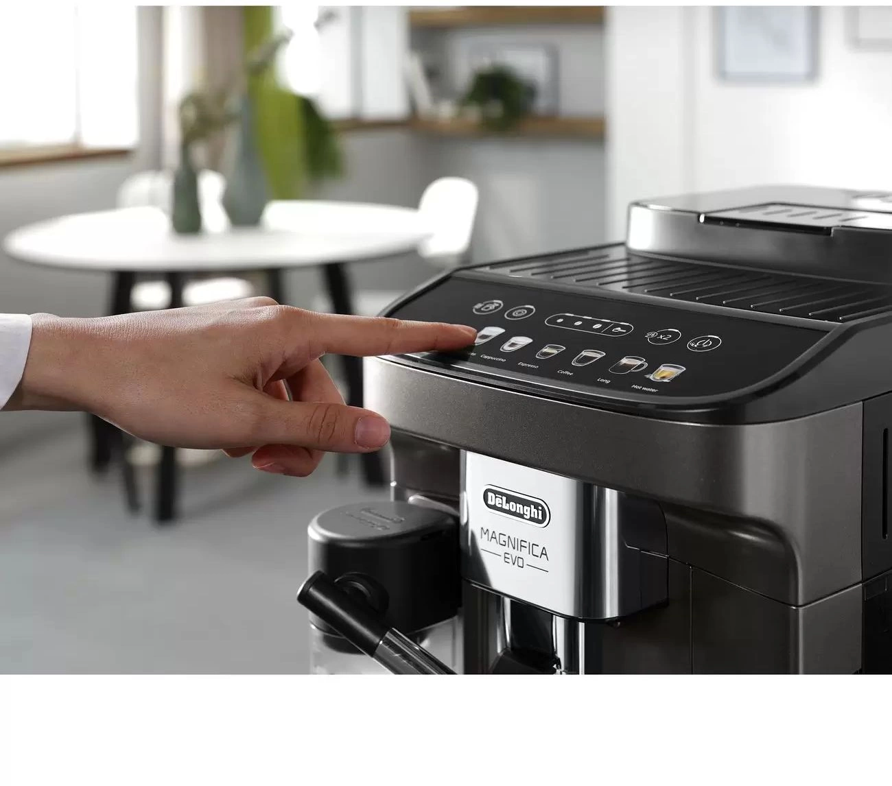 Кофемашина Delonghi Magnifica Evo ECAM290.81.TB 1450Вт черный/серый — миниатюра 5