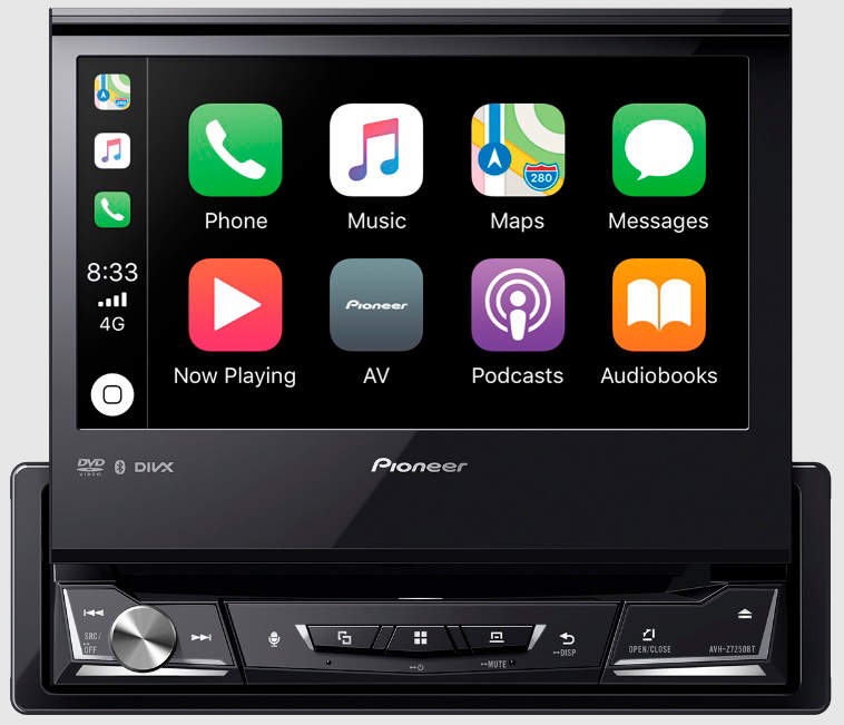 Автомагнитола Pioneer AVH-Z7250BT 1DIN 4x50Вт DSP 7" 3 RDS — миниатюра 2