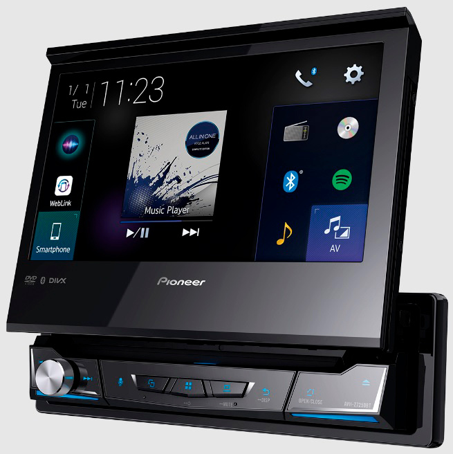 Автомагнитола Pioneer AVH-Z7250BT 1DIN 4x50Вт DSP 7" 3 RDS — миниатюра 3