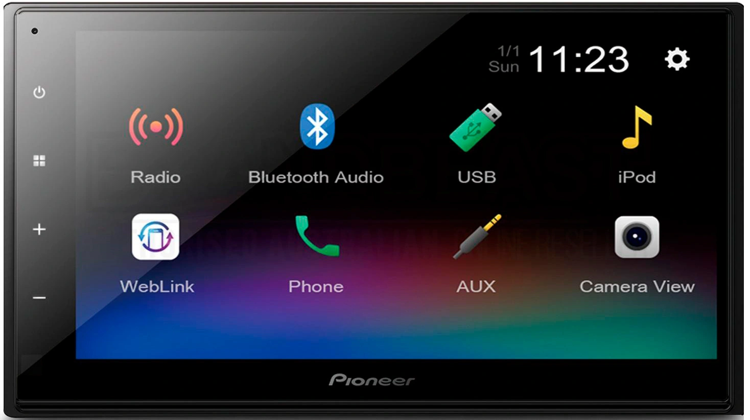 Автомагнитола Pioneer DMH-A345BT 2DIN 4x50Вт 6.8" ПДУ RDS — фото 1
