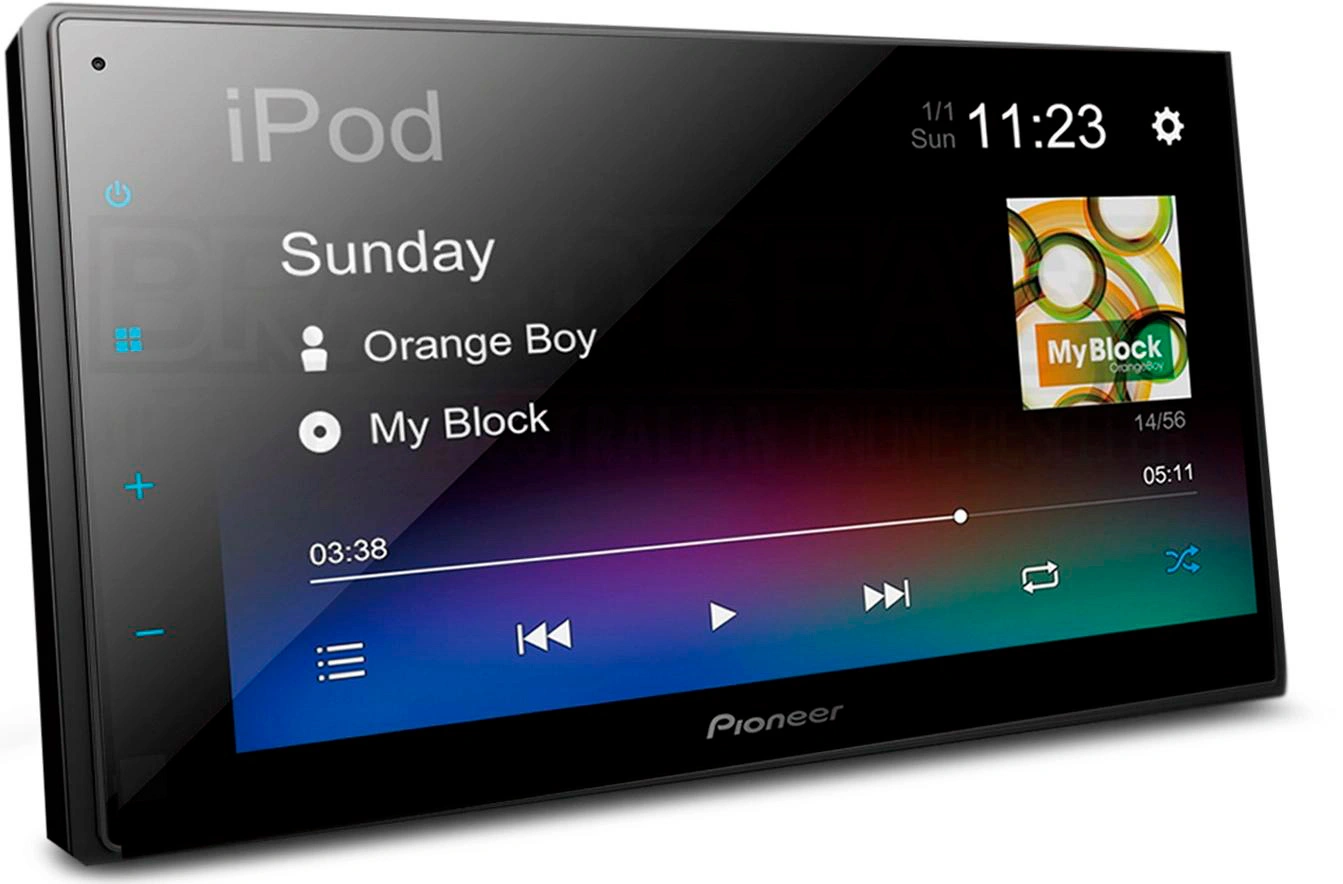 Автомагнитола Pioneer DMH-A345BT 2DIN 4x50Вт 6.8" ПДУ RDS — миниатюра 3