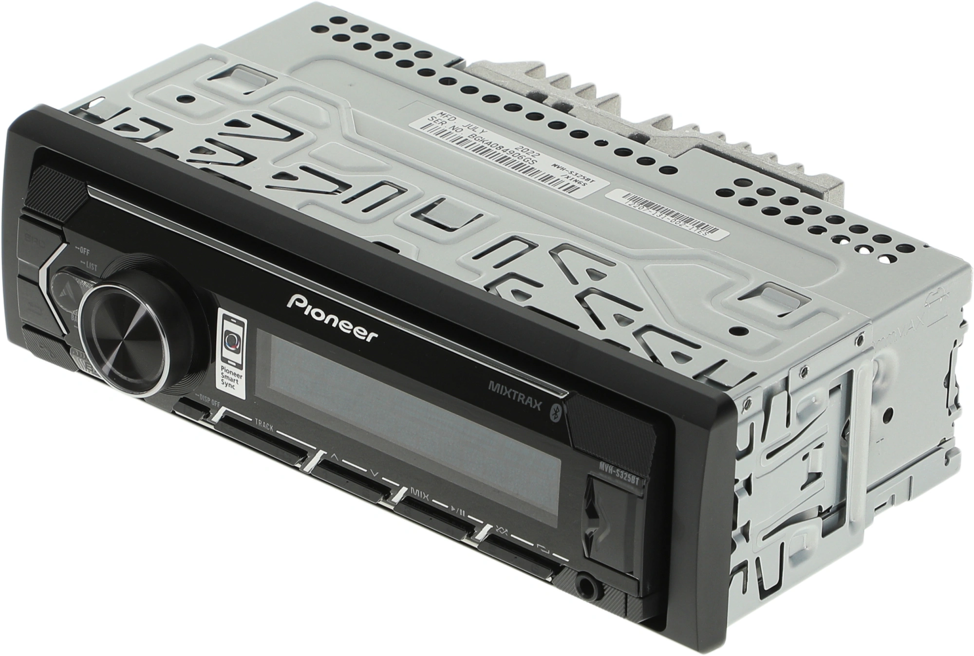 Автомагнитола Pioneer MVH-S325BT 1DIN 4x50Вт 1 ПДУ RDS — миниатюра 2