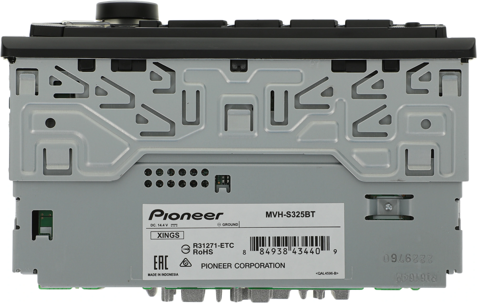 Автомагнитола Pioneer MVH-S325BT 1DIN 4x50Вт 1 ПДУ RDS — миниатюра 16