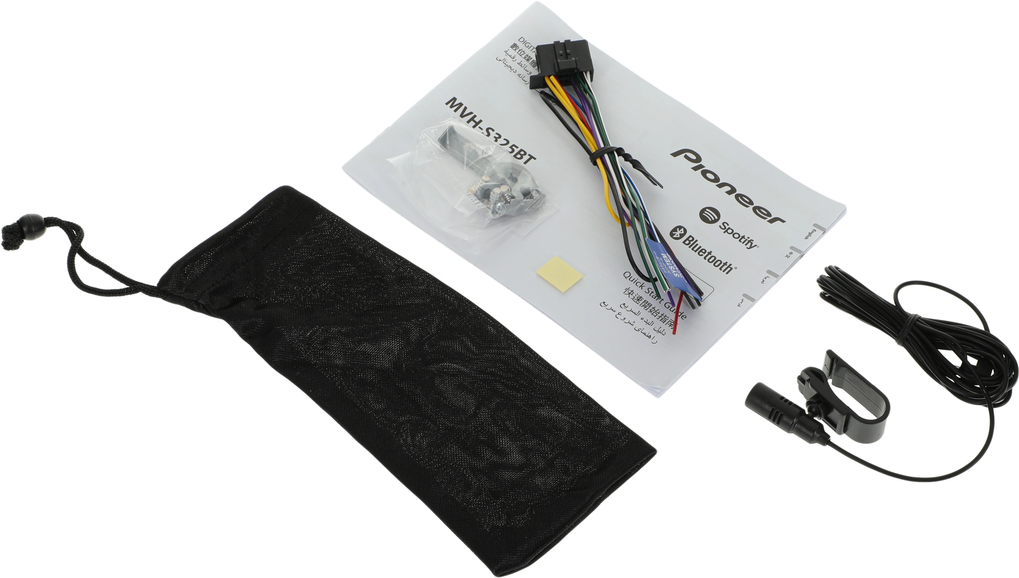 Автомагнитола Pioneer MVH-S325BT 1DIN 4x50Вт 1 ПДУ RDS — миниатюра 11