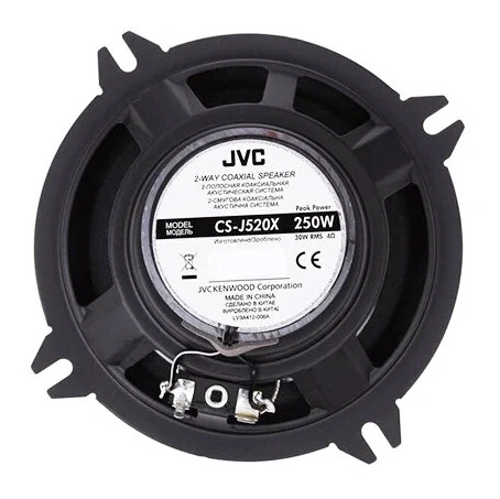 Колонки автомобильные JVC CS-J520X (без решетки) 250Вт 91дБ 4Ом 13см (5дюйм) (ком.:2кол.) коаксиальные двухполосные — миниатюра 3