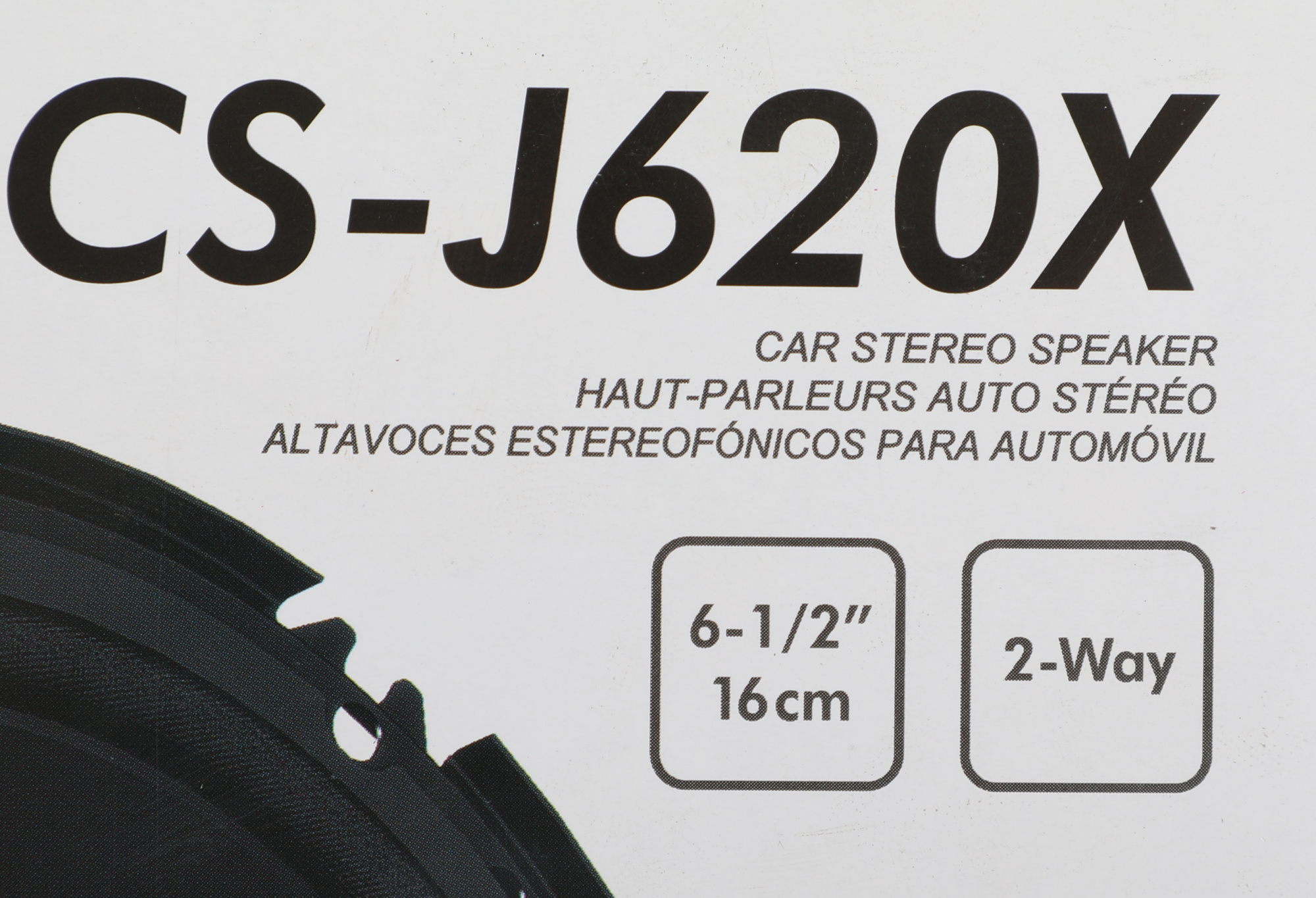 Колонки автомобильные JVC CS-J620X 300Вт 87дБ 4Ом 14.24см (6дюйм) (ком.:2кол.) коаксиальные двухполосные — миниатюра 3