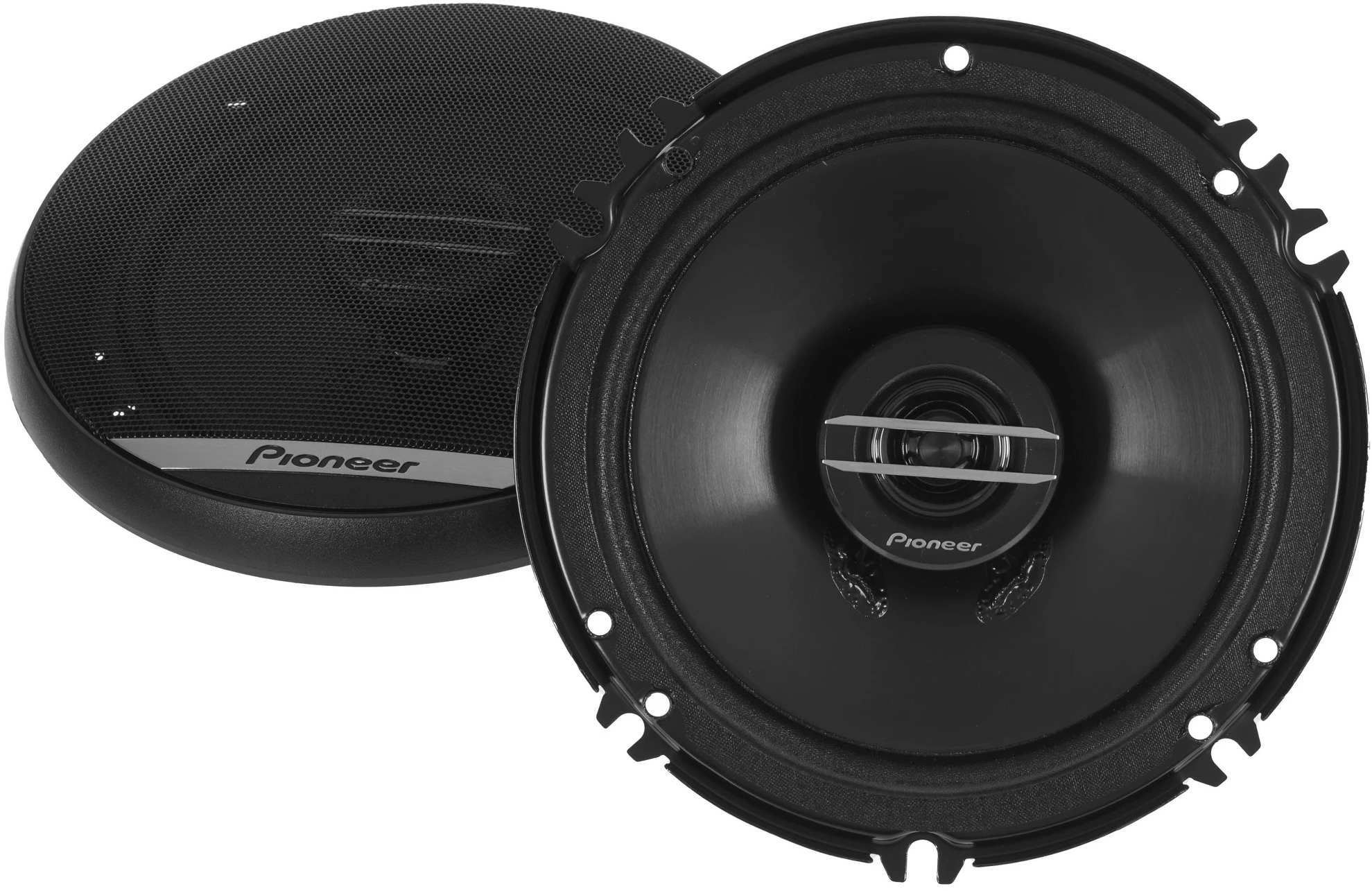 Колонки автомобильные Pioneer TS-G1620F-2 300Вт 89дБ 4Ом 16см (6дюйм) (ком.:2кол.) коаксиальные двухполосные — миниатюра 4