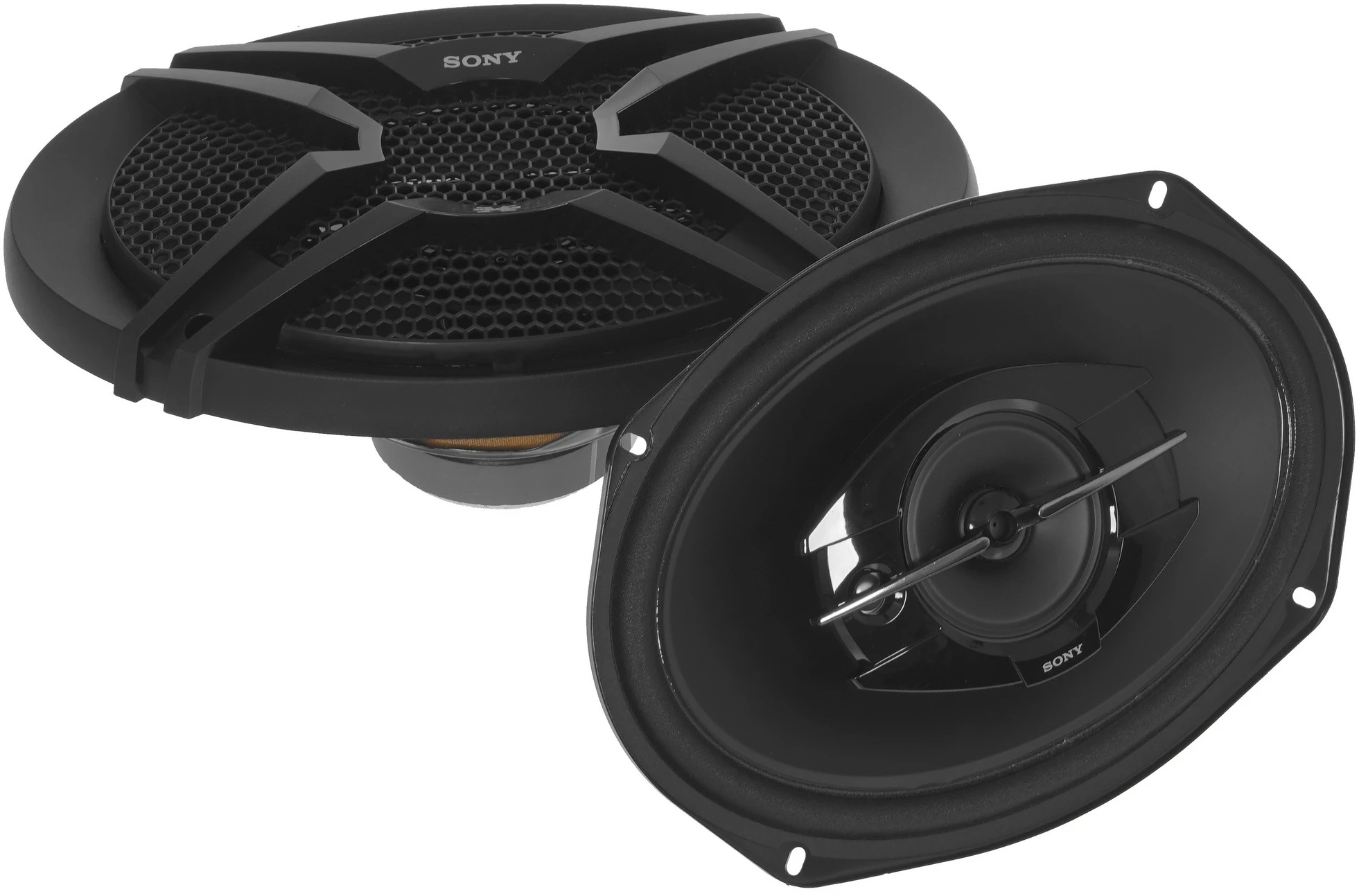 Колонки автомобильные Sony XS-GTF6939 420Вт 92дБ 16x23см (6x9дюйм) (ком.:2кол.) коаксиальные трехполосные — миниатюра 8