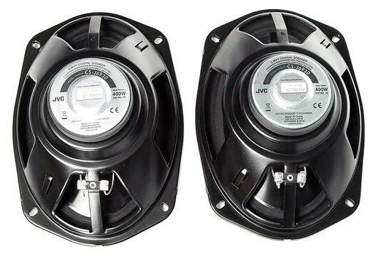 Колонки автомобильные JVC CS-J6930 400Вт 92дБ 4Ом 15x23см (6x9дюйм) (ком.:2кол.) коаксиальные трехполосные — миниатюра 4
