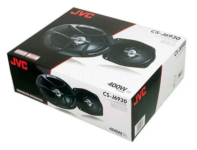 Колонки автомобильные JVC CS-J6930 400Вт 92дБ 4Ом 15x23см (6x9дюйм) (ком.:2кол.) коаксиальные трехполосные — миниатюра 6