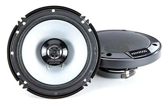 Колонки автомобильные Kenwood KFC-S1666 330Вт 90дБ 4Ом 16см (6.5дюйм) (ком.:2кол.) коаксиальные двухполосные — миниатюра 2