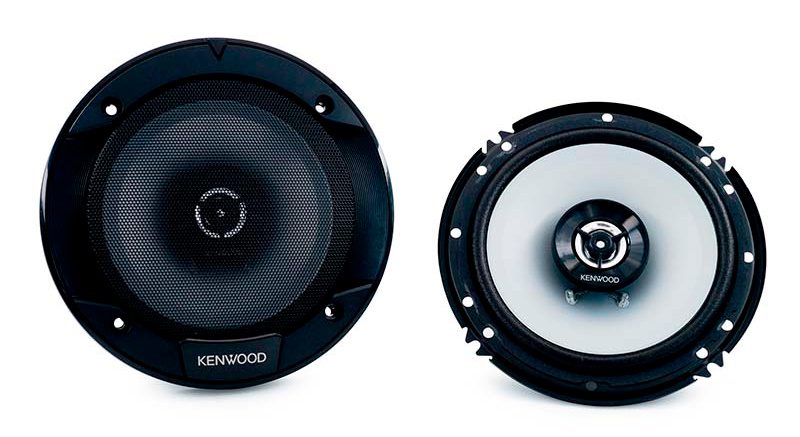 Колонки автомобильные Kenwood KFC-S1666 330Вт 90дБ 4Ом 16см (6.5дюйм) (ком.:2кол.) коаксиальные двухполосные — миниатюра 3