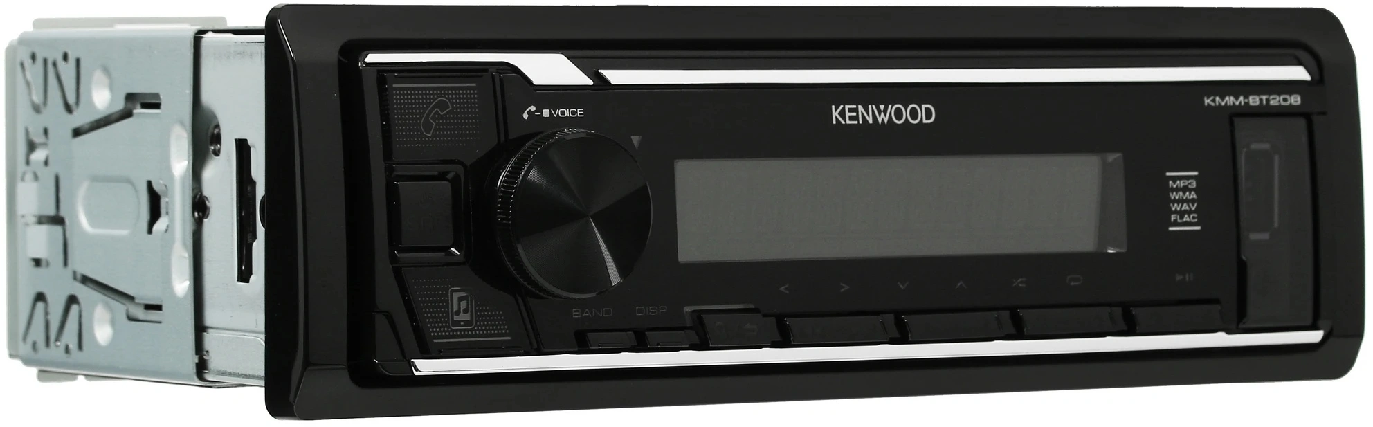 Автомагнитола Kenwood KMM-BT208 1DIN 4x50Вт — миниатюра 5