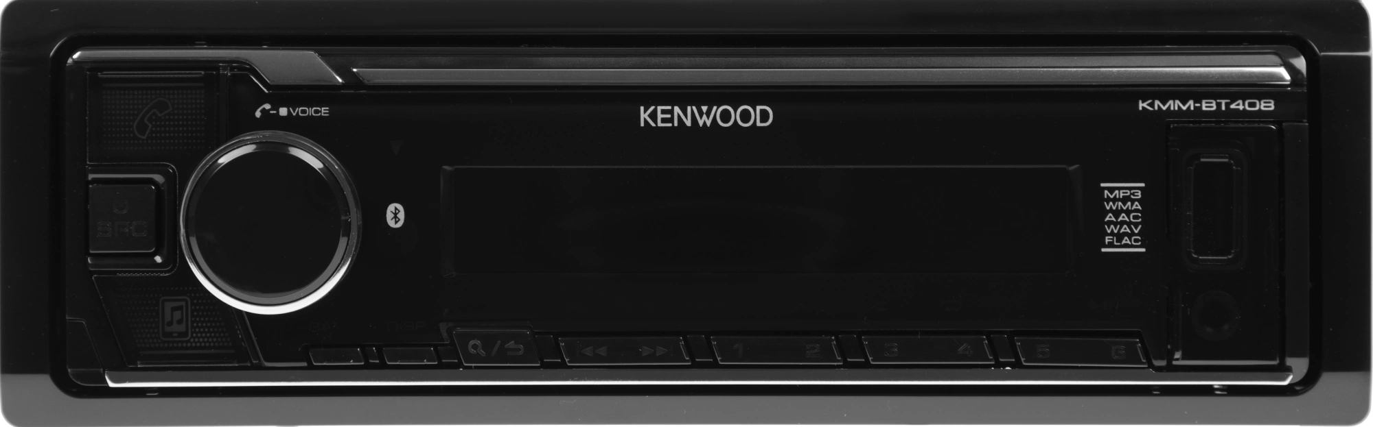 Автомагнитола Kenwood KMM-BT408 1DIN 4x50Вт v4.2 DSP 3 — миниатюра 2