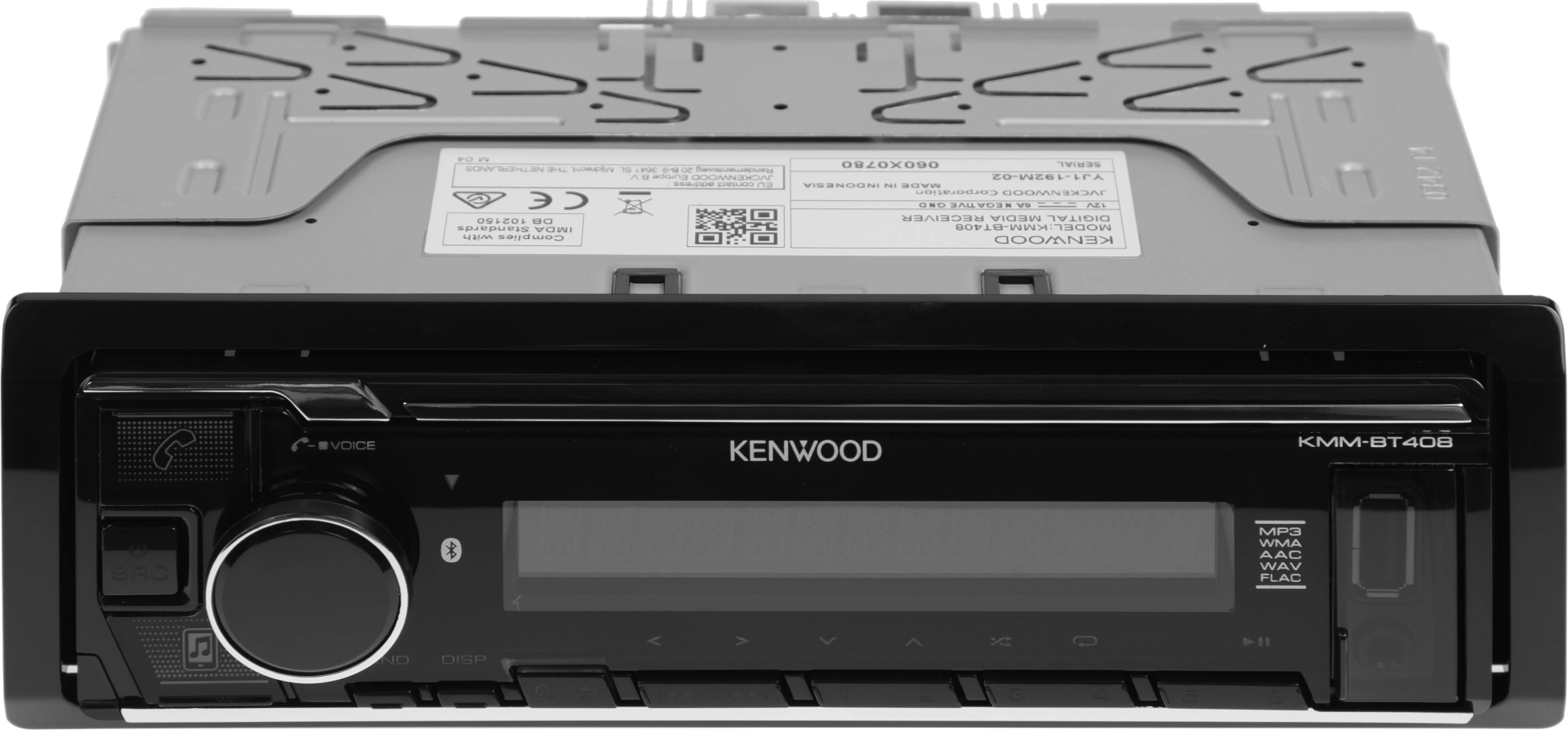 Автомагнитола Kenwood KMM-BT408 1DIN 4x50Вт v4.2 DSP 3 — миниатюра 10