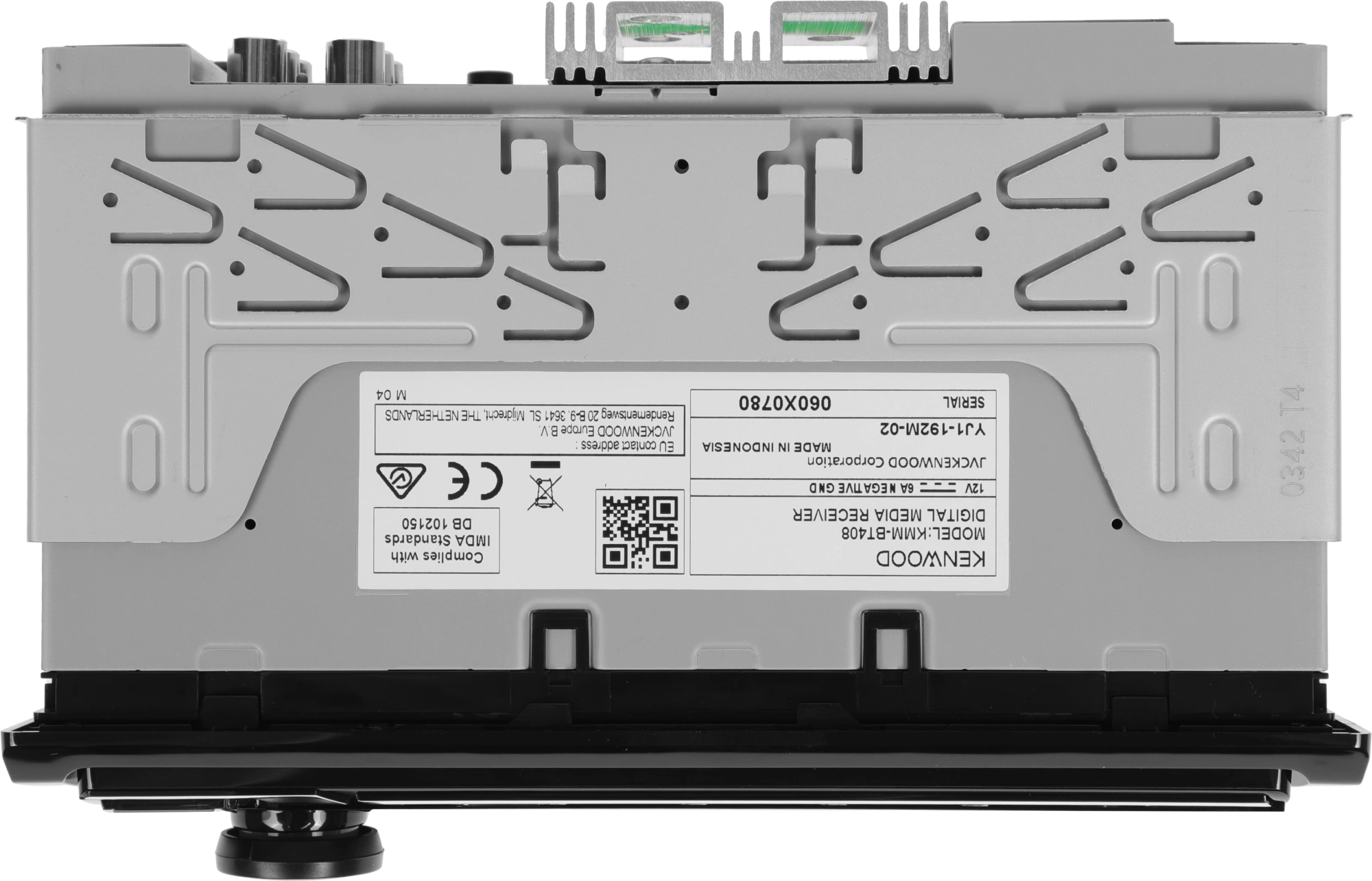 Автомагнитола Kenwood KMM-BT408 1DIN 4x50Вт v4.2 DSP 3 — миниатюра 11