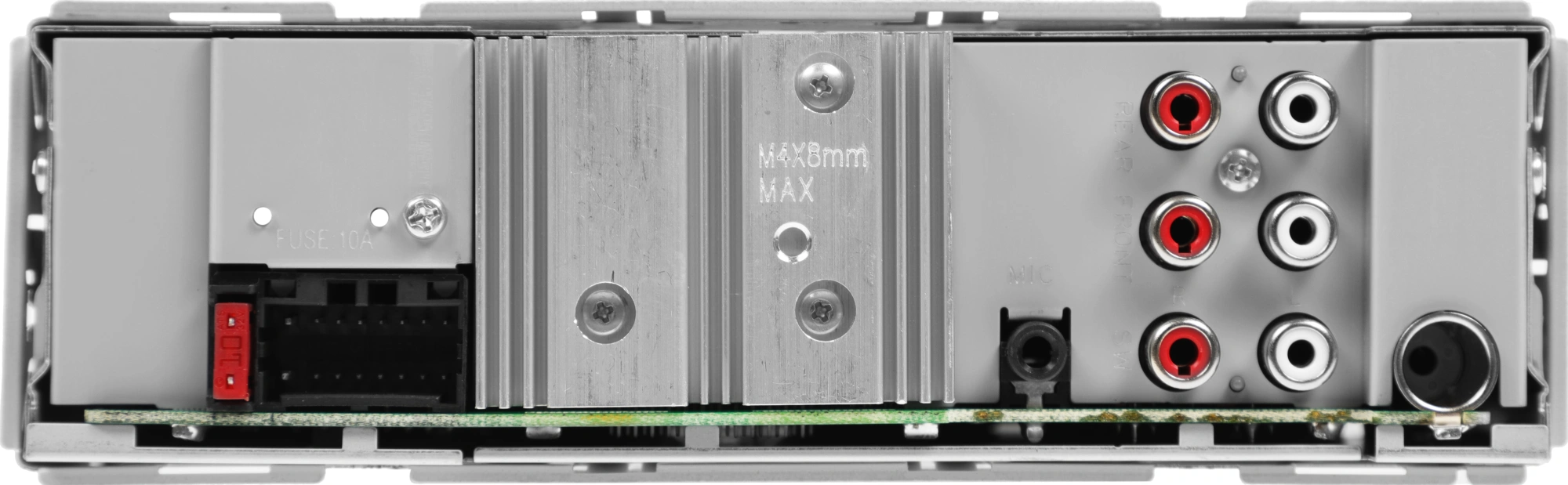 Автомагнитола Kenwood KMM-BT408 1DIN 4x50Вт v4.2 DSP 3 — миниатюра 3